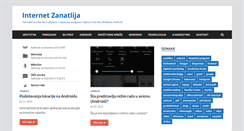 Desktop Screenshot of internetzanatlija.com