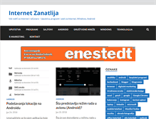 Tablet Screenshot of internetzanatlija.com